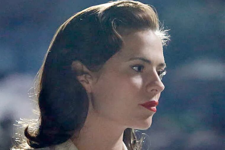 Hayley Atwell in "Marvel's Agent Carter" premiering at 8 p.m. Tuesday on ABC. (ABC)