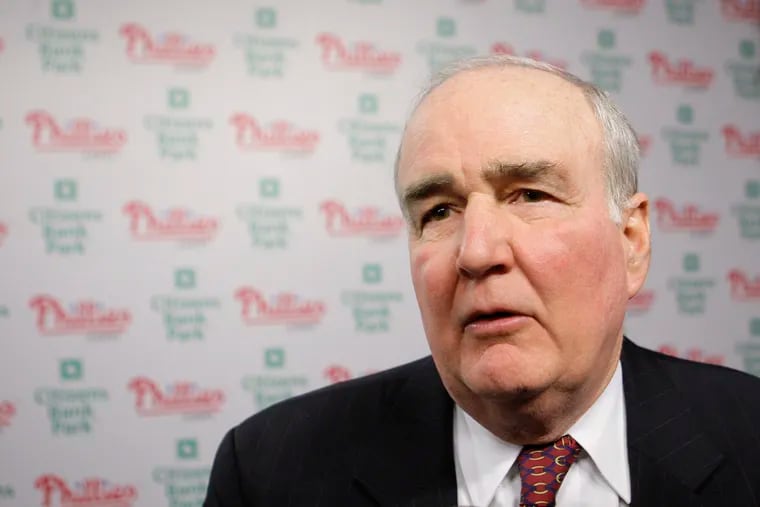 David Montgomery ascended to Phillies chairman in 1997.