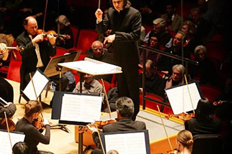Conductor Vladimir Jurowski — here in Verizon Hall — has set the bar high in the orchestra’s search for a new music director.