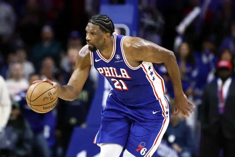 Joel Embiid makes the 76ers a much more legitimate threat to win any game, and they should do that against the Heat Thursday. (Photo by Tim Nwachukwu/Getty Images)