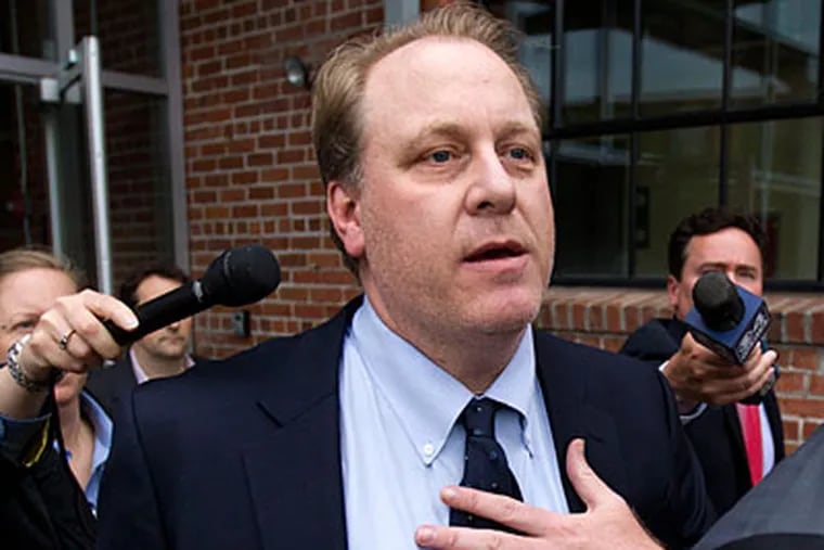 Curt Schilling has said he personally lost almost $50 million when 38 Studios, his video game company, filed for bankruptcy. (Steven Senne/AP Photo)