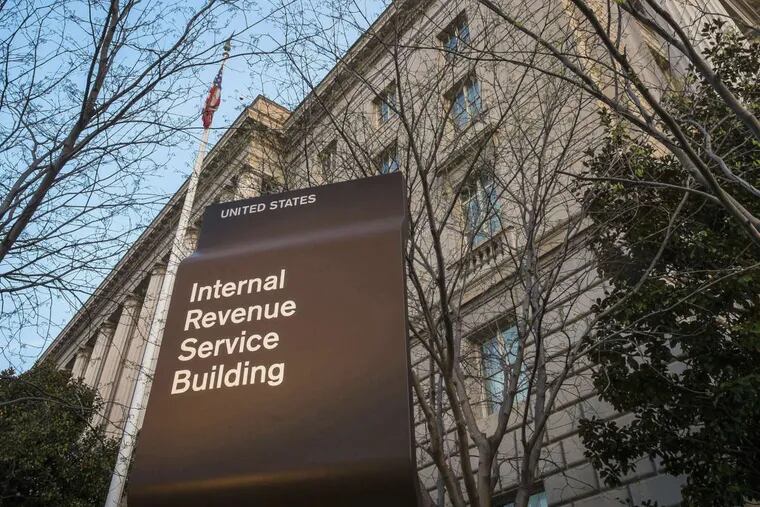 The Internal Revenue Service building in Washington.