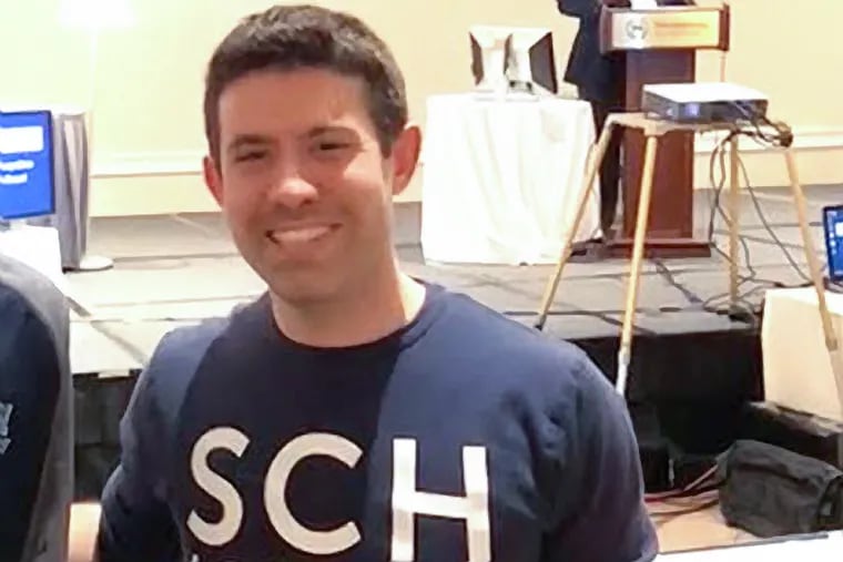 Andrew Wolf, pictured in a 2018 photo, taught math at Springside Chestnut Hill Academy for 18 years. Wolf was fired after he was arrested in a child pornography investigation.