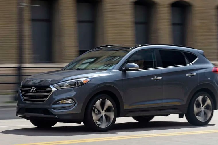 Hyundai's redesigned 2016 Tucson compact crossover