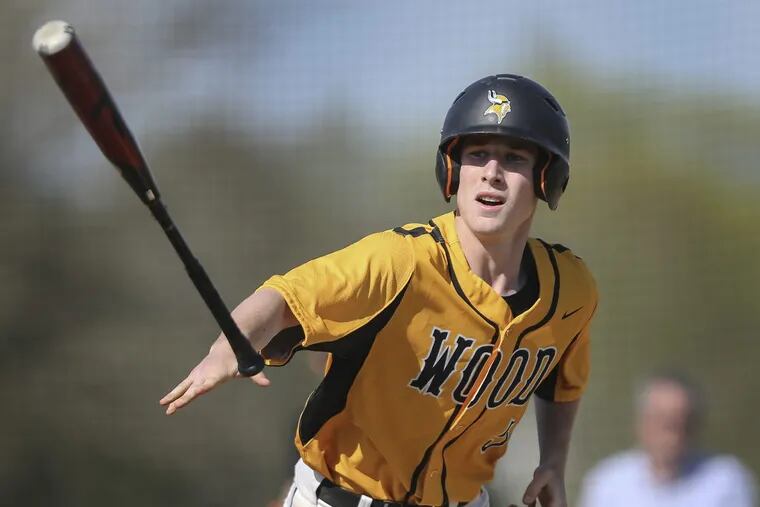 Archbishop Wood senior outfielder Kyle McNamee is batting batting .415 with 18 runs and 10 RBIs.