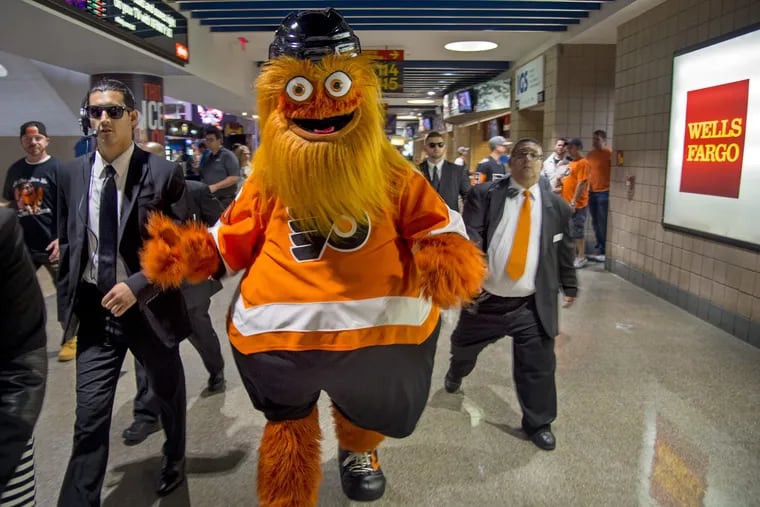 Gritty was honored with a resolution by Philadelphia City Council Thursday.