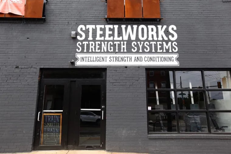Steelworks Strength Systems on Girard Avenue.