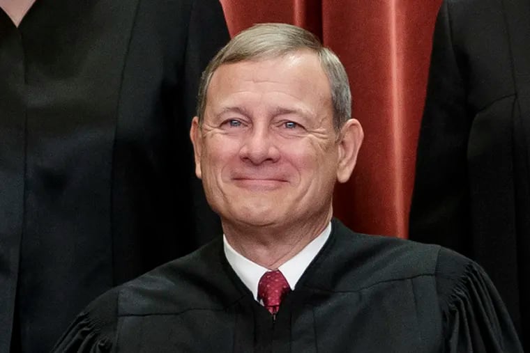 Chief Justice of the United States John Roberts.
