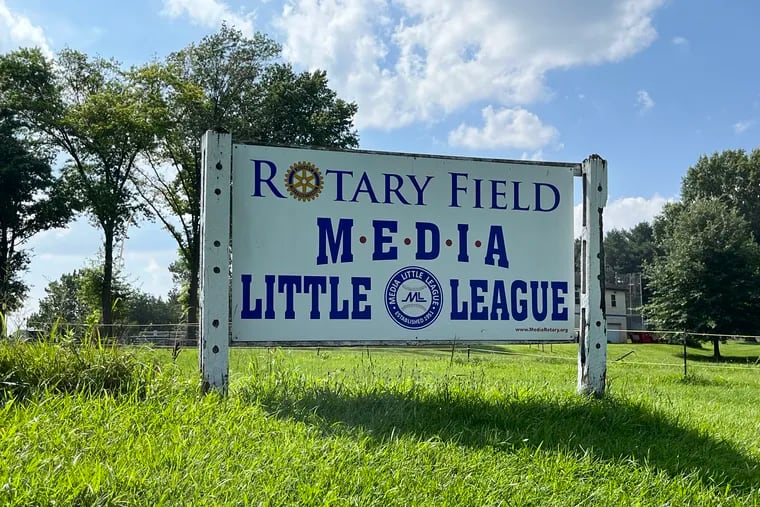 Rotary Field, home of Media Little League in Media, Delaware County.