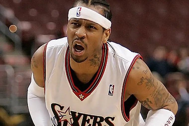 Allen Iverson spent 11 years with the 76ers after being drafted in 1996. (Ron Cortes/Staff file photo)