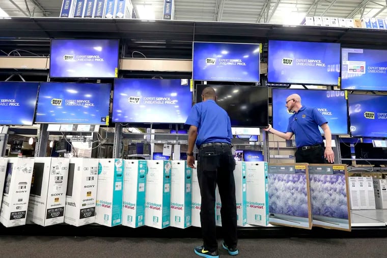 A Best Buy store in Cary, N.C. Rather than a bricks-and-mortar chain, Best Buy calls itself &quot;a multichannel retailer.&quot;
