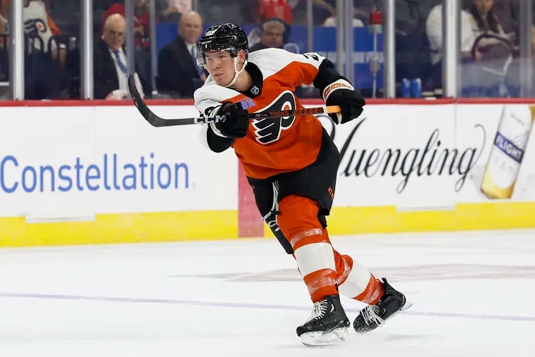 Ronnie Attard found out he was being called up from the Phantoms after practice on Wednesday.