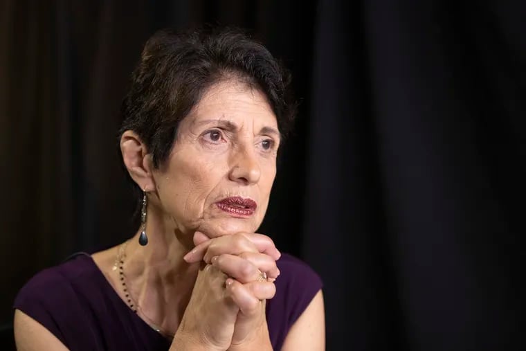 In this June 19, 2019, photo, Diane Foley, mother of journalist James Foley, who was killed by the Islamic State terrorist group in a graphic video released online, speaks to the Associated Press during an interview in Washington.