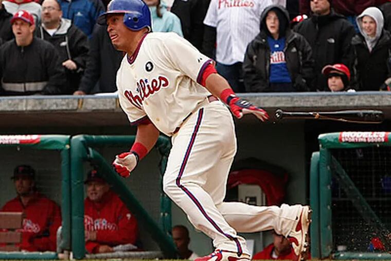On Sunday, the Phillies placed Carlos Ruiz on the disabled list, retroactive to April 28. (Ron Cortes/Staff file photo)