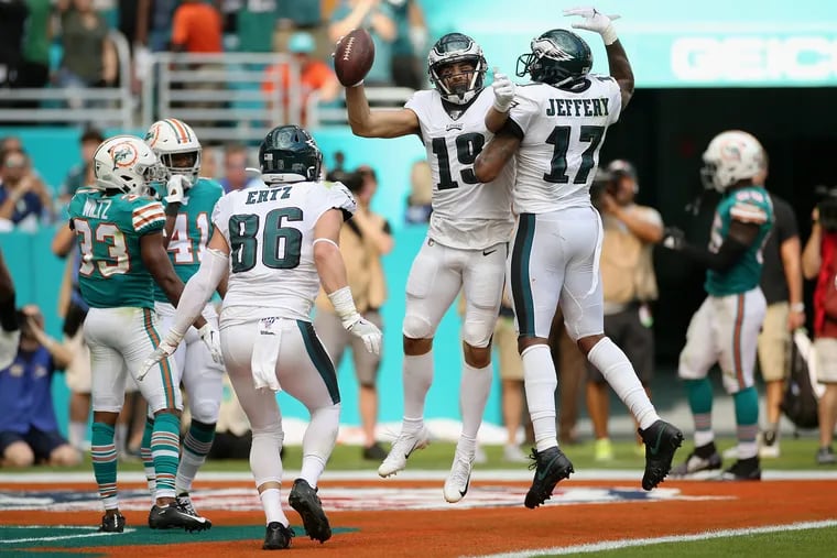 The Eagles might have to look toward the draft to improve their receiving corps.
