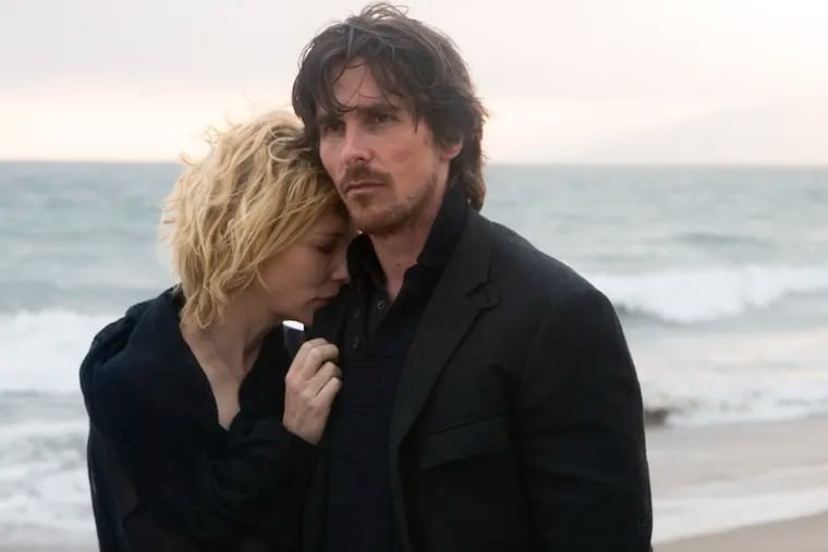 "KNIGHT OF CUPS": (l to r) Cate Blanchett stars as Nancy and Christian Bale as Rick in Terrence Malick's drama KNIGHT OF CUPS.  (Photo: Melinda Sue Gordon / Broad Green Pictures)