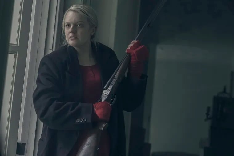 Elisabeth Moss as June/Offred in the June 27 episode of Hulu's "The Handmaid's Tale"