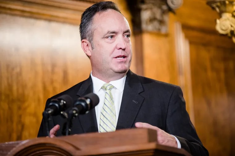 In the coming weeks, House Speaker Bryan Cutler and Senate President Pro Tempore Jake Corman (pictured) plan to unveil a proposed ban on the practice as part of a lobbying reform package.