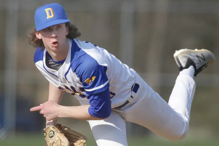 Downingtown East pitcher Hutch Gagnon struck out eight and allowed two earned runs in five innings.