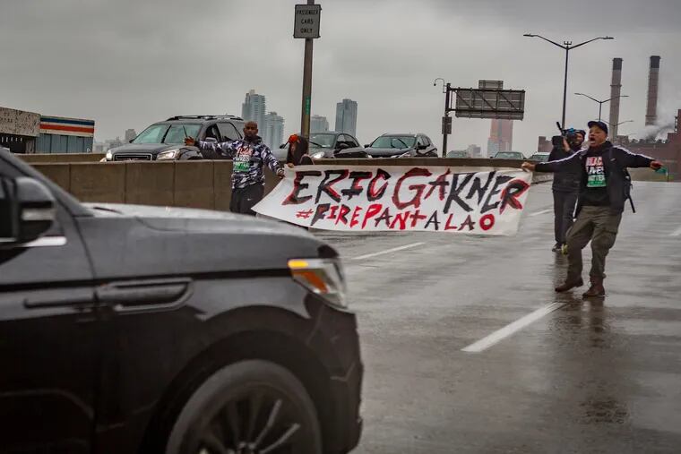 On Tuesday, May 13, 2019, activists from Black Lives Matter New York temporarily shut down the FDR highway, demanding Daniel Pantaleo, the New York Police Department officer responsible for the chokehold that led to the death of Eric Garner in 2014, be fired and sent to jail.