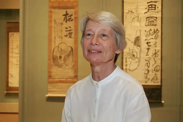 Felice Fischer said she loves her work, and to be recognized &quot;by the government of Japan is thrilling.&quot;