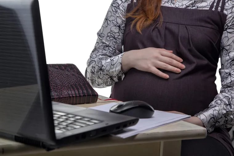 The U.S. Equal Employment Opportunity Commission sued a New Jersey real estate management company saying it discriminated against its pregnant employees.