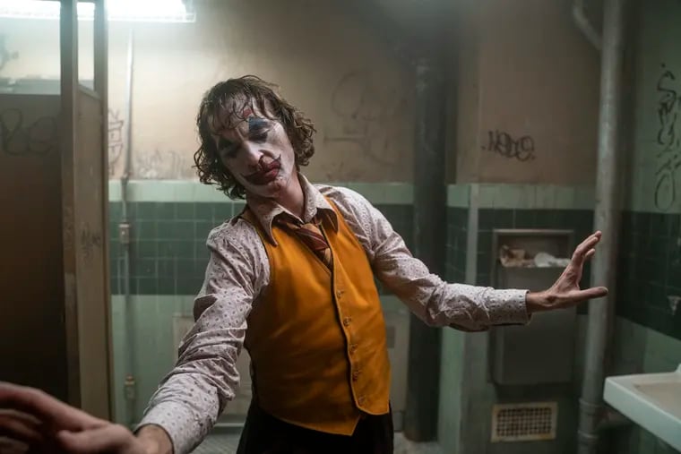 Joaquin Phoenix in a scene from "Joker," which was nominated for 11 Oscars on Monday, including best picture.