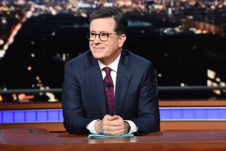 The Late Show with Stephen Colbert on May 22, 2018. 