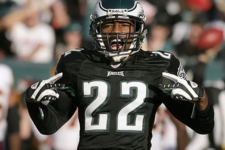 Asante Samuel had two interceptions in the Eagles' 27-24 win over the Redskins. (Yong Kim/Staff Photographer)