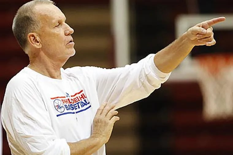Doug Collins missed his second straight game on Wednesday. (David Maialetti/Staff File Photo)