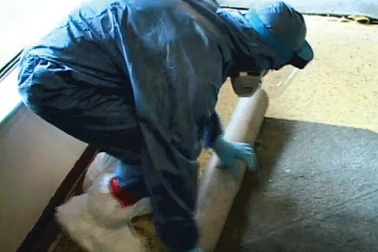 In an economy in which few careers seem recession-proof, crime-scene cleanup is one industry that's booming. (Photo courtesy of Biotrauma, Inc.)