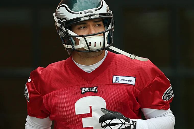 Eagles quarterback Mark Sanchez. (David Maialetti/Staff Photographer)