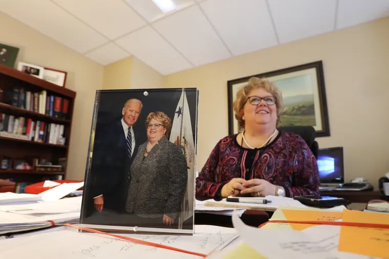 Evie Rafalko McNulty, the Lackawanna County recorder of deeds, says she would support Scranton native Joe Biden if he were to run for president in 2020.