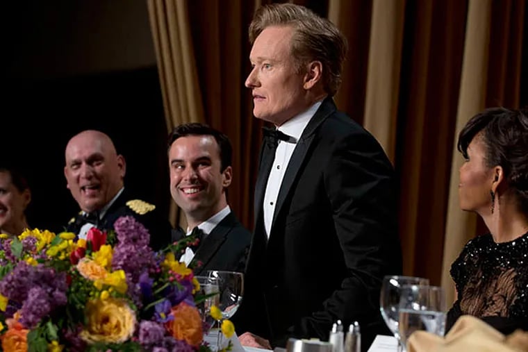 Conan O'Brien was host of this year's White House Correspondents' dinner.