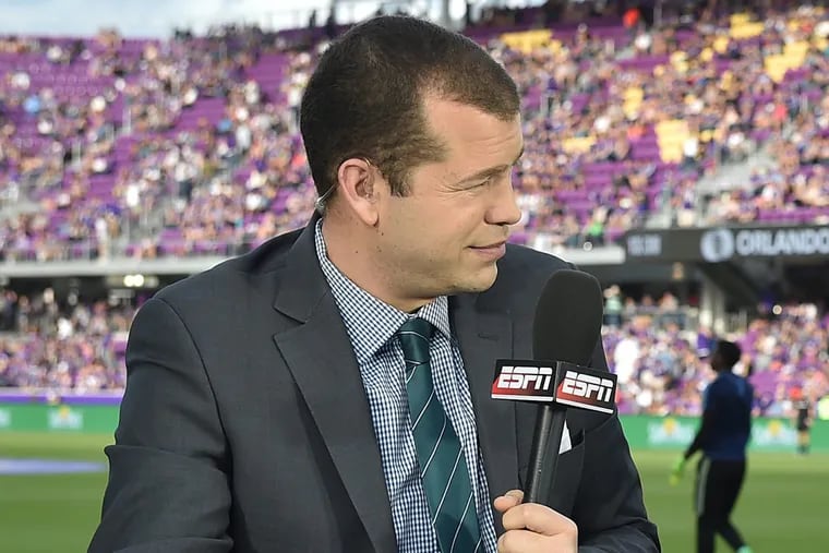 Former Philadelphia Union forward Alejandro Moreno has worked as a television analyst for ESPN for the last few years.