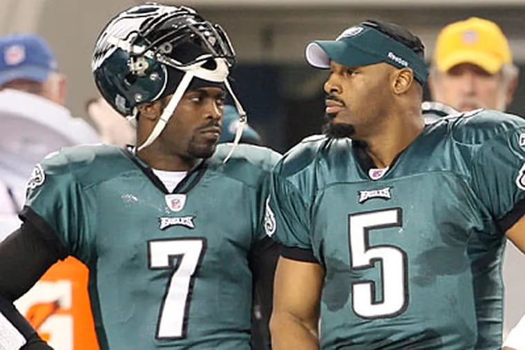 The Eagles have a plethora of quarterbacks, but who will be their starter next season? (Yong Kim/Staff file photo)
