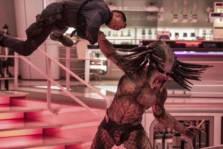 This image released by 20th Century Fox shows a scene from "The Predator."