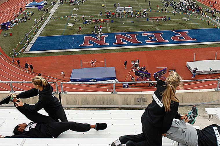 The Penn Relays at Franklin Field.