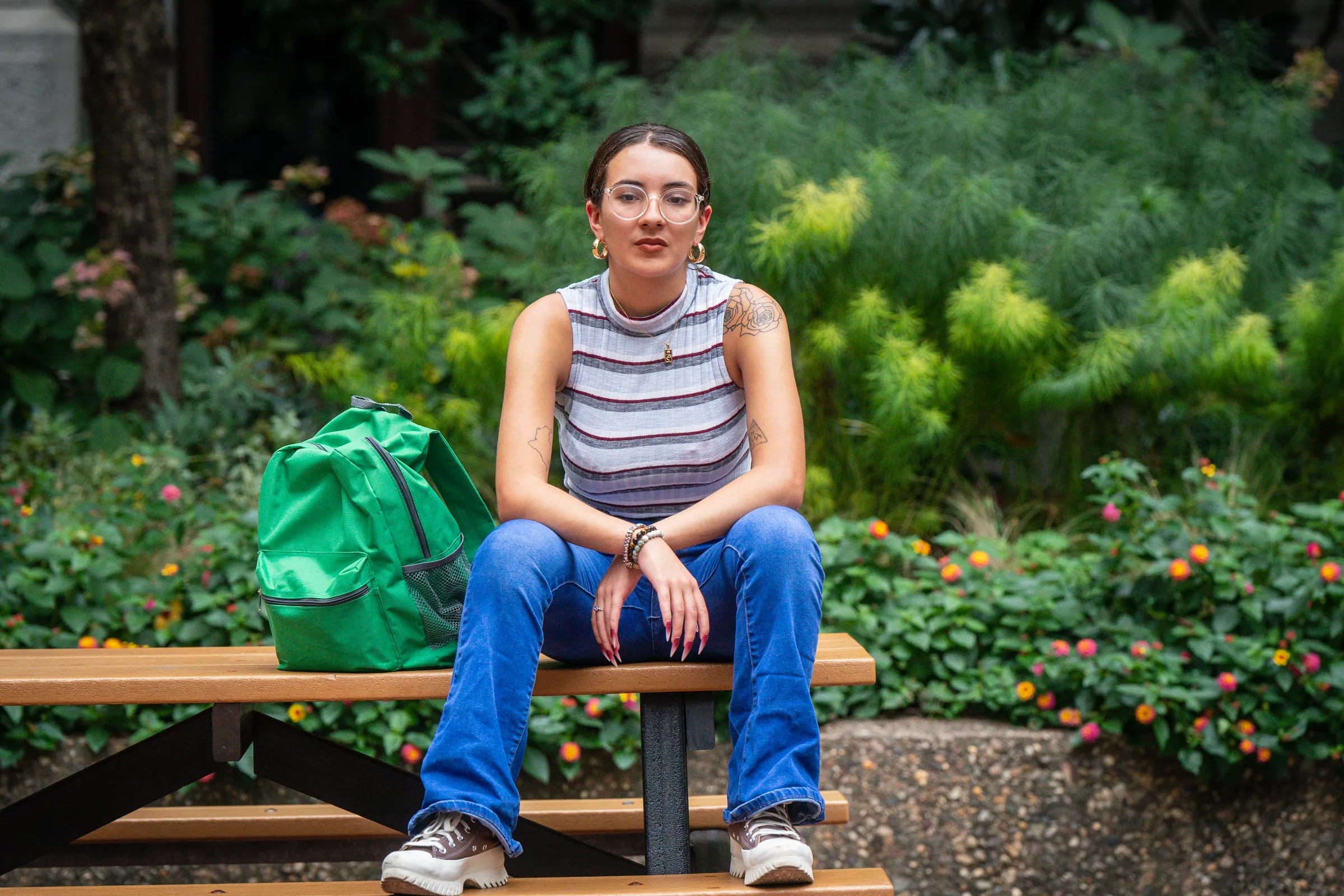 Sophia Russi, 22, a recent Drexel graduate, is worried about paying back her student loans. 