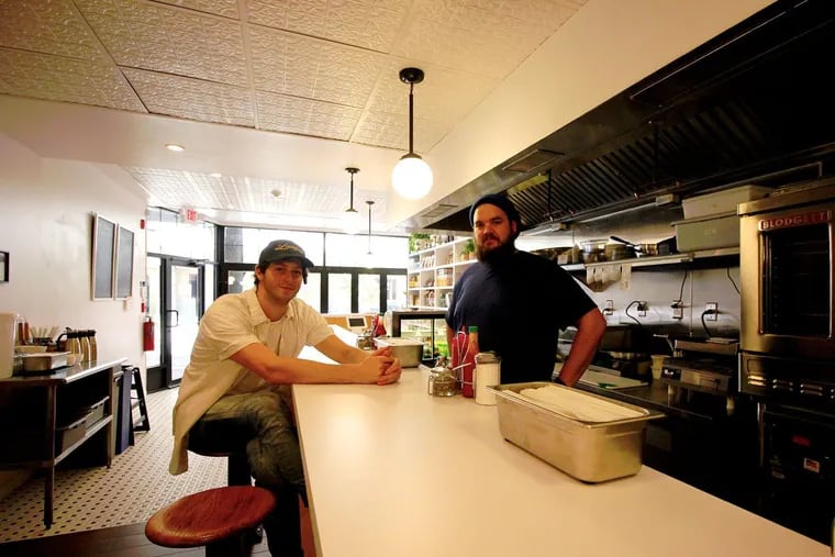 Owner Matthew Cahn and chef Keith Krajewski at Middle Child, 248 S. 11th St.