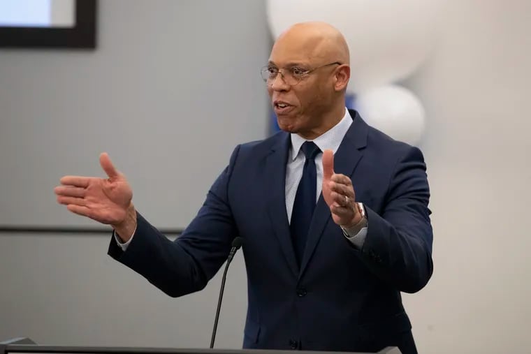 William R. Hite, Jr., superintendent of the School District of Philadelphia, at the meeting of the Philadelphia Board of Education on Jan. 30, 2020.