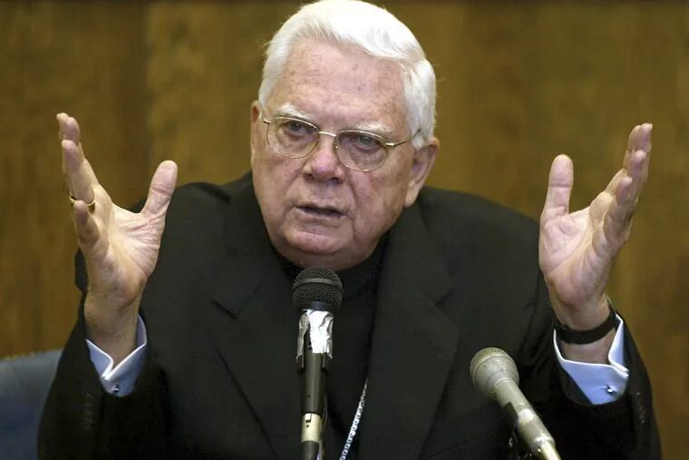 Cardinal Bernard Law, of the Boston archdiocese of the Roman Catholic Church, testified in 2002 about his knowledge and handling of the Father John Geoghan child sex abuse case. Law died last week at age 86.