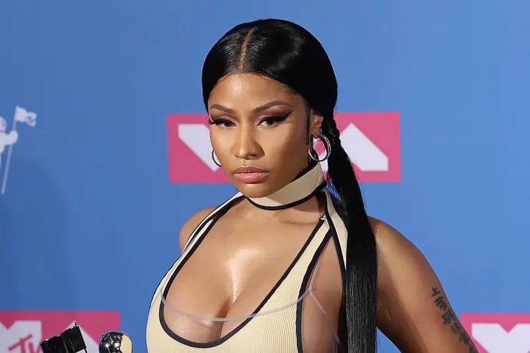 Nicki Minaj at the 2018 MTV Video Music Awards on Monday, Aug. 20.