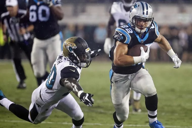 Carolina’s Christian McCaffrey is one of several rookie running backs who should have an impact in 2017.