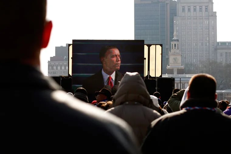 In the years since President Obama gave his first inaugural address in ’09 to an audience that included those watching on a giant screen outside Independence Hall, the economy has made strides.