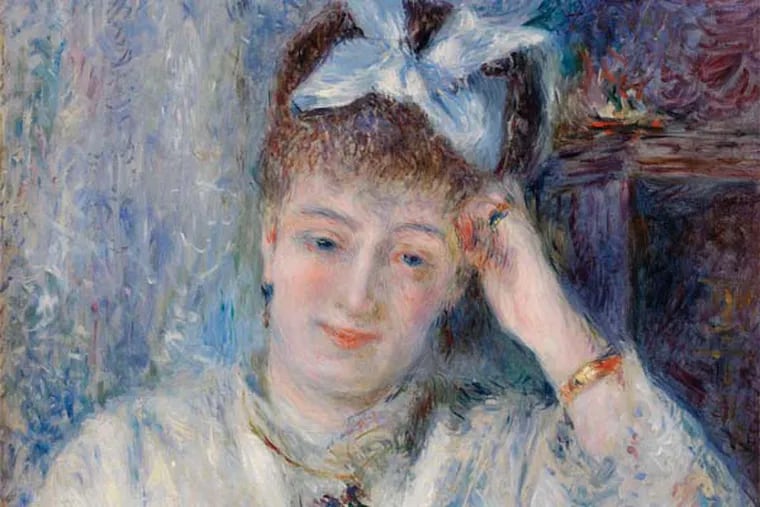 "Portrait of Mademoiselle Marie Murer" (1877), acquired in 1924. The book gives the provenance of each painting.