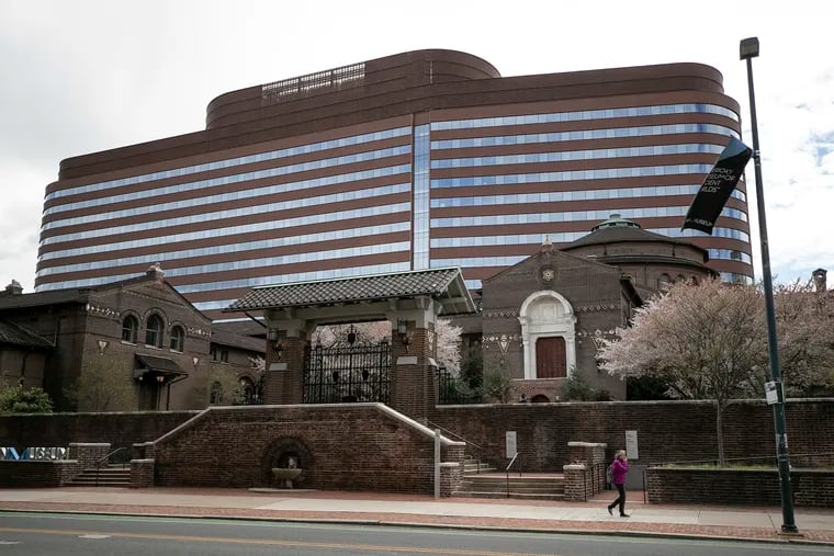Penn's new patient pavilion at the Hospital of the University of Pennsylvania opened in the fall of 2021.