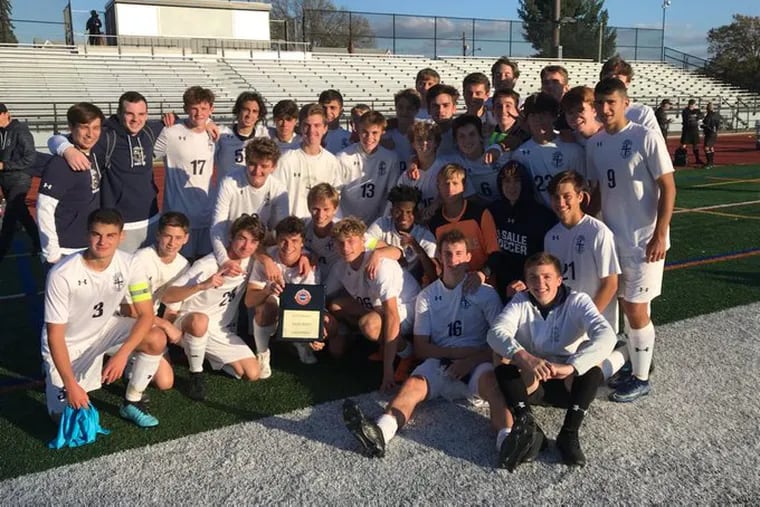 The La Salle soccer team advanced in the PIAA Class 4A playoffs with a 4-2 victory over Dallastown.