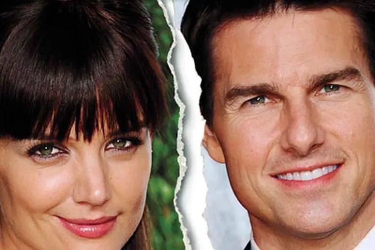 Katie Holmes and Tom Cruise split in July 2012.