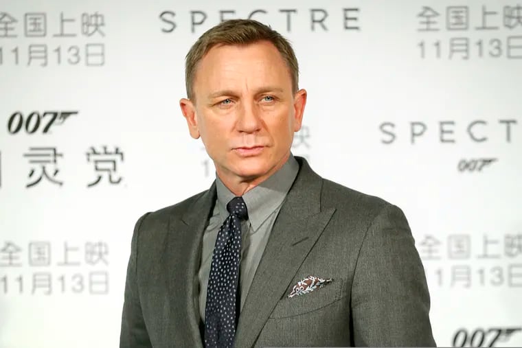 British actor Daniel Craig.